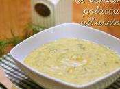 Zupa koperkowa Zuppa verdure all’aneto polacca Polish dill vegetable soup