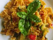 Mafalde corte zucchine, guanciale basilico