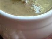 Minestra scalogni formaggio