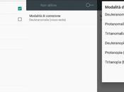 Android arriva correzione colori daltonici