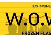 W.O.W.S. Frozen Flashmob: Palazzo della Posta Borsa) Milano