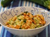 Couscous pollo, limone, zucchine zenzero