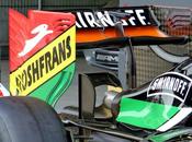 Silverstone: monopilone posteriore Force India