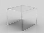 Tavolini moderni plexiglass trasparente: scegli quello adatto spazio