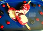 Yogurt pops frutti bosco Triple-Berry Popsicles