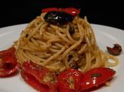 Spaghetti Pesto alle Olive Limone