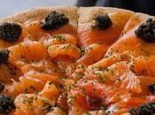Pizza salmone affumicato