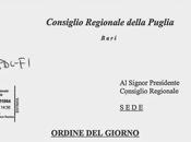 Ordine giorno approvato Consiglio Regionale della Puglia sulla Sindrome disseccamento