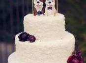 Wedding Cake ospiti quattro zampe