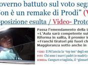 Senato, governo battuto voto segreto, Renzi