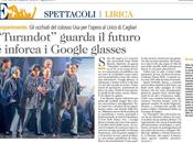 Lirico, Google glass stampa internazionale