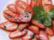 Carpaccio fragole