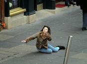 Scarlett Johansson Falling