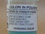Pigmenti Polvere, Colore Verde Cobalto Chiaro