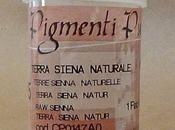 Pigmenti Polvere, Colore Terra Siena Naturale