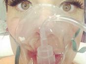 Lady Gaga ospedale: selfie maschera d’ossigeno [FOTO]