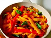 Peperonata Yellow peppers ratatouille