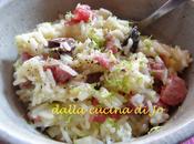 Riso basmati, carne salada olive lime