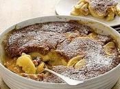 Apple pudding zucchero velo.