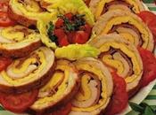 Rotolo tacchino mortadella frittata