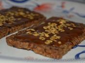Pane integrale semi lino salsa caramello