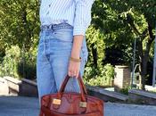 Outfit: camicia righe Levi's