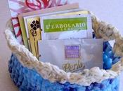 Mini cestino rettangolare sacchetti plastica