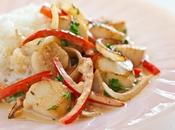 Capesante riso verdure alla panna