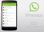 Whatsapp Material Design mostra video concept