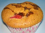 Muffin cacao fragole