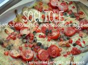 Sogliole,pomodorini,erbe aromatiche capperi