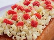 Soffice cioccolato bianco.