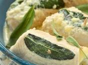 Fagottini pollo crema.