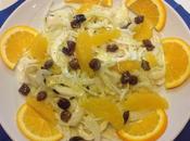Insalata finocchi arance olive
