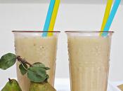 Smoothie alla pera, cetriolo sesamo