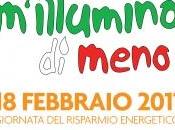 M’illumino meno 18/2: Giornata risparmio energetico