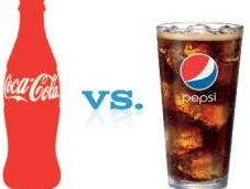 CocaCola Pepsi battaglia suon loghi