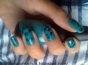 Tutorial: Blue Leopard Nails