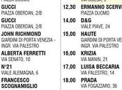 Milano Moda Donna Autunno Inverno 2011/12 Calendario