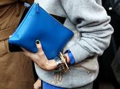 Street...Electric Blue...Woman Fashion Week, Milan