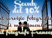 Wedding Coupon vostro matrimonio offerto fotografo Francesco Spila