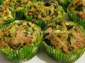 Muffin salati yogurt greco, spinaci feta