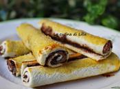 Dolci: Rotolini pane alla Nutella