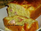 Plum-cake carciofi pancetta