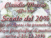 Sconto servizio fotografo Claudio Moccia