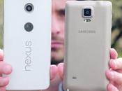 Primo video Nexus Galaxy Note confronto