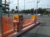 Stazione Nuovo Salario della linea Orte-Fiumicino. Oltre livello guardia. Tante foto ribadire Roma mezzo pubblico deve essere umiliato