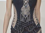 Stampe, patterns superfici dalla settimana della moda londra (moda donna primavera/estate 2015)