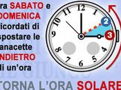 Ritorna l’ora solare, stanotte lancette indietro un’ora