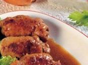 Involtini vitello carciofi prosciutto.